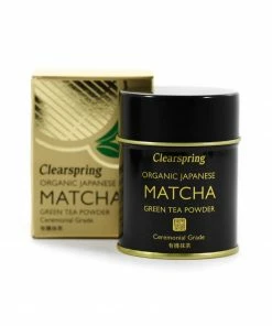 Clearspring Organic Matcha Tea Ceremonial Tin 30g