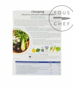 Ingredients Clearspring Organic Shoyu Ramen Noodle Soup 210g