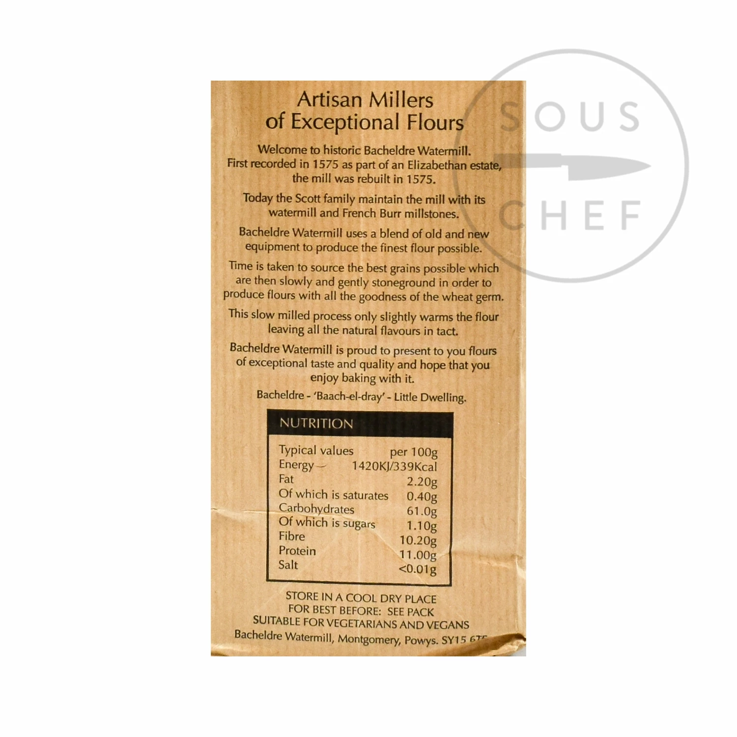 Bacheldre Watermill Bacheldre Organic Stoneground Spelt Flour 1.5kg 4 Bacheldre Watermill Bacheldre Organic Stoneground Spelt Flour 1.5kg