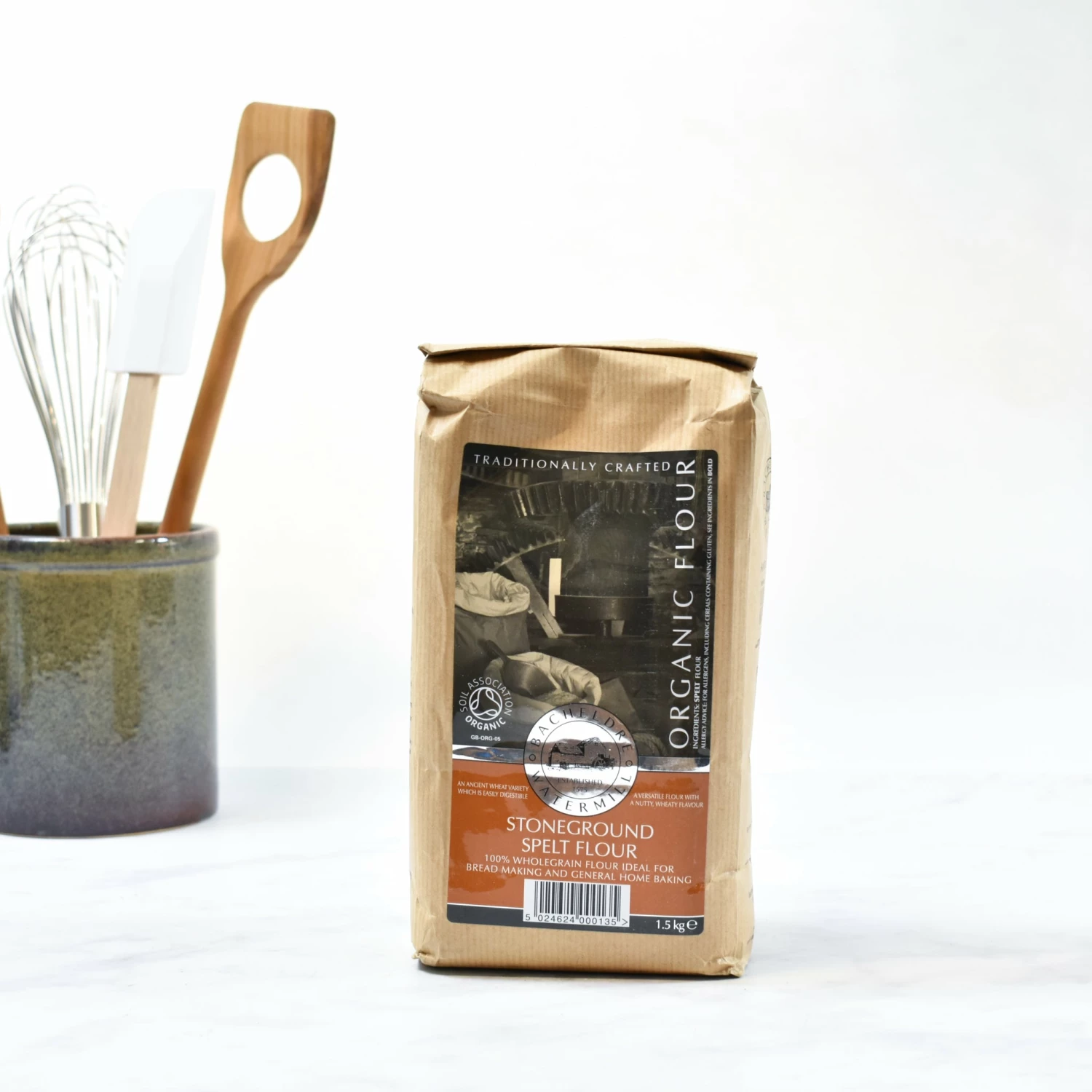 Bacheldre Watermill Bacheldre Organic Stoneground Spelt Flour 1.5kg 5 Bacheldre Watermill Bacheldre Organic Stoneground Spelt Flour 1.5kg