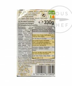 Pearls Of Samarkand Ingredients Organic Black Sesame Seeds 330g 6 Pearls Of Samarkand Ingredients Organic Black Sesame Seeds 330g