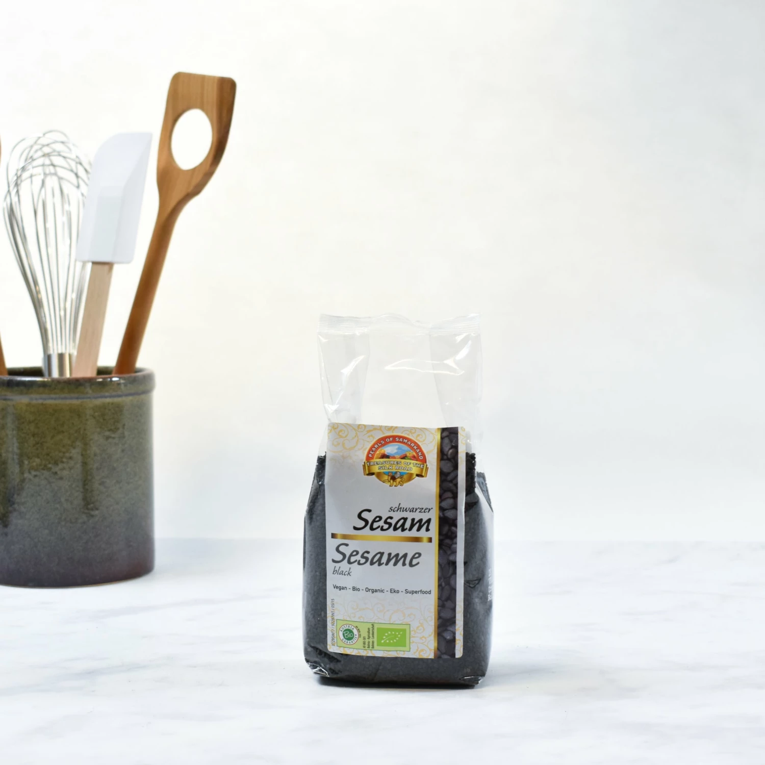 Pearls Of Samarkand Ingredients Organic Black Sesame Seeds 330g 5 Pearls Of Samarkand Ingredients Organic Black Sesame Seeds 330g