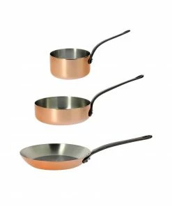 Sous Chef The Ultimate Induction-Compatible Copper Pan Set