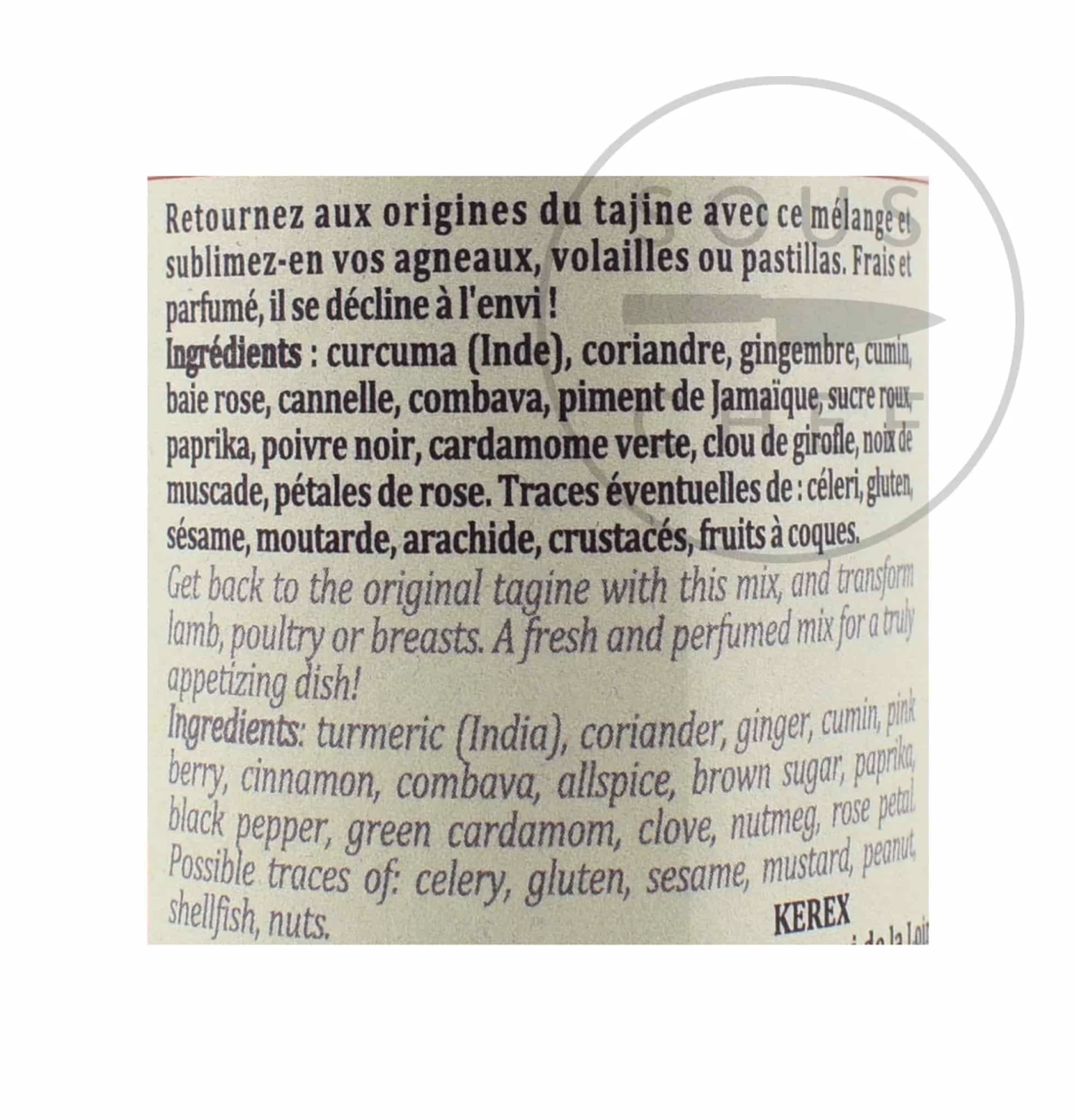 Terre Exotique Mrouzia Tajine Spice Blend 60g 5 Terre Exotique Mrouzia Tajine Spice Blend 60g