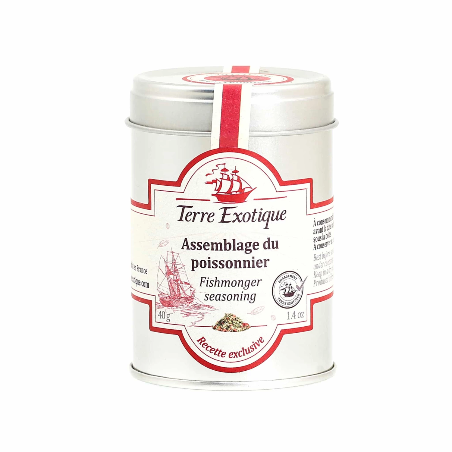 Terre Exotique Fishmonger Seasoning 40g 3 Terre Exotique Fishmonger Seasoning 40g