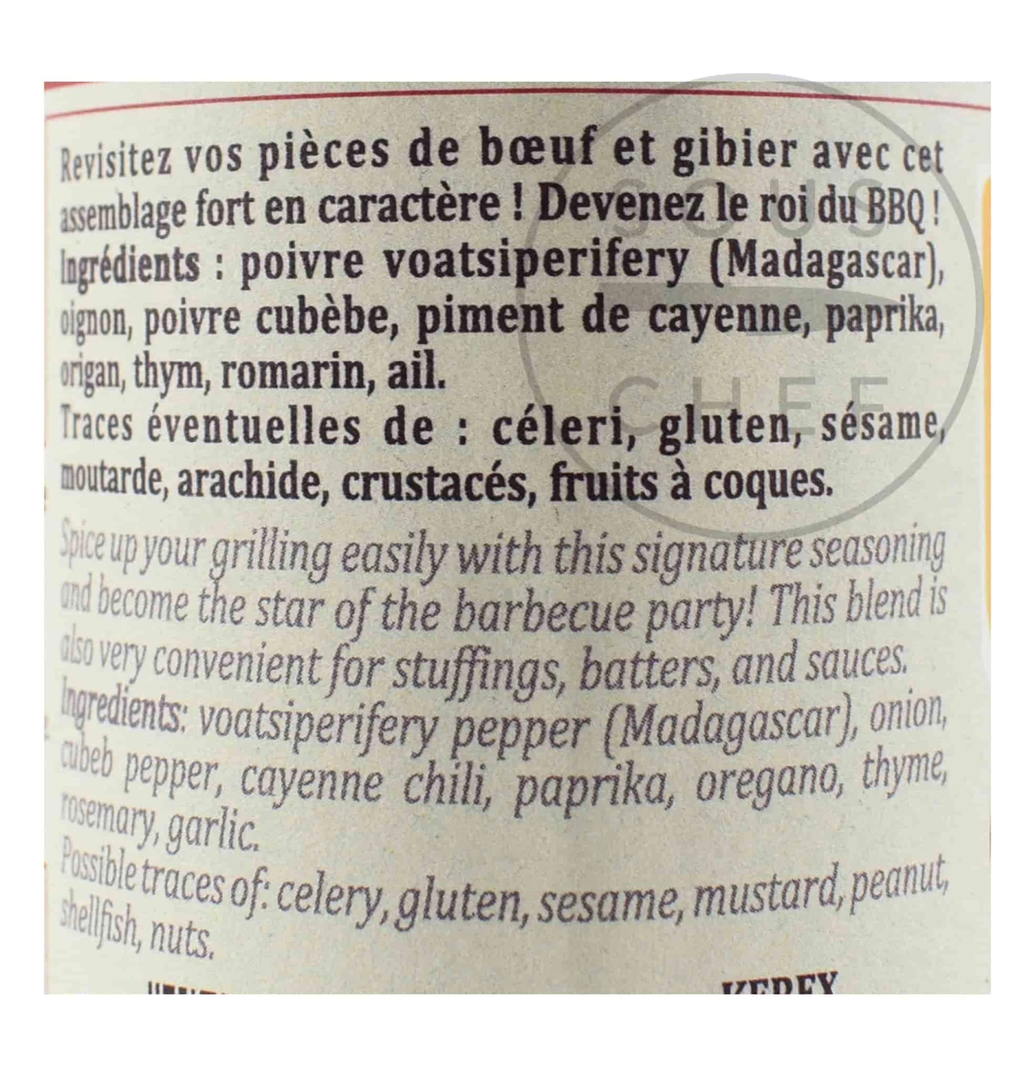 Terre Exotique Steakhouse Spice Rub 50g Ingredients 5 Terre Exotique Steakhouse Spice Rub 50g Ingredients