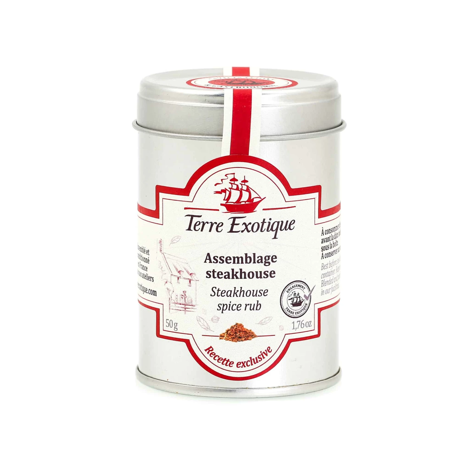 Terre Exotique Steakhouse Spice Rub 50g Ingredients 3 Terre Exotique Steakhouse Spice Rub 50g Ingredients