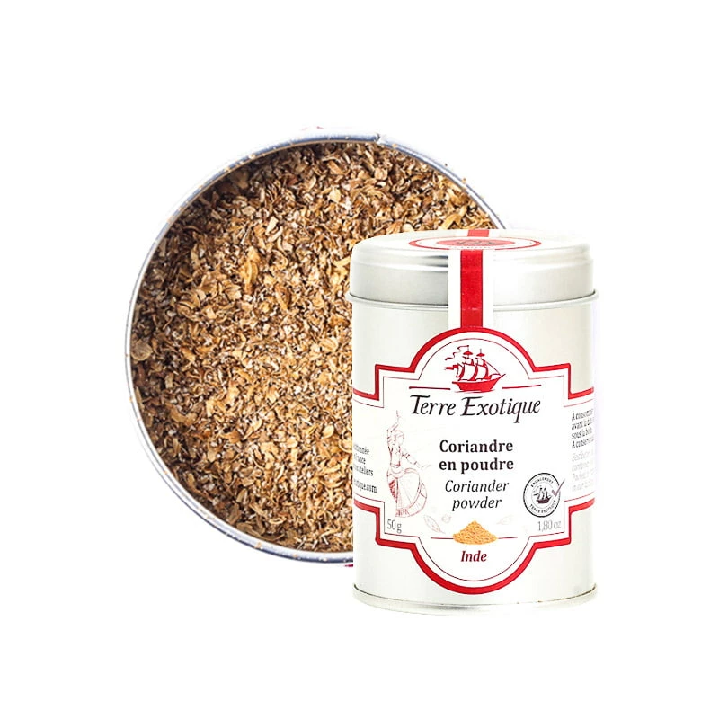 Terre Exotique Organic Coriander Powder 50g Ingredients 4 Terre Exotique Organic Coriander Powder 50g Ingredients
