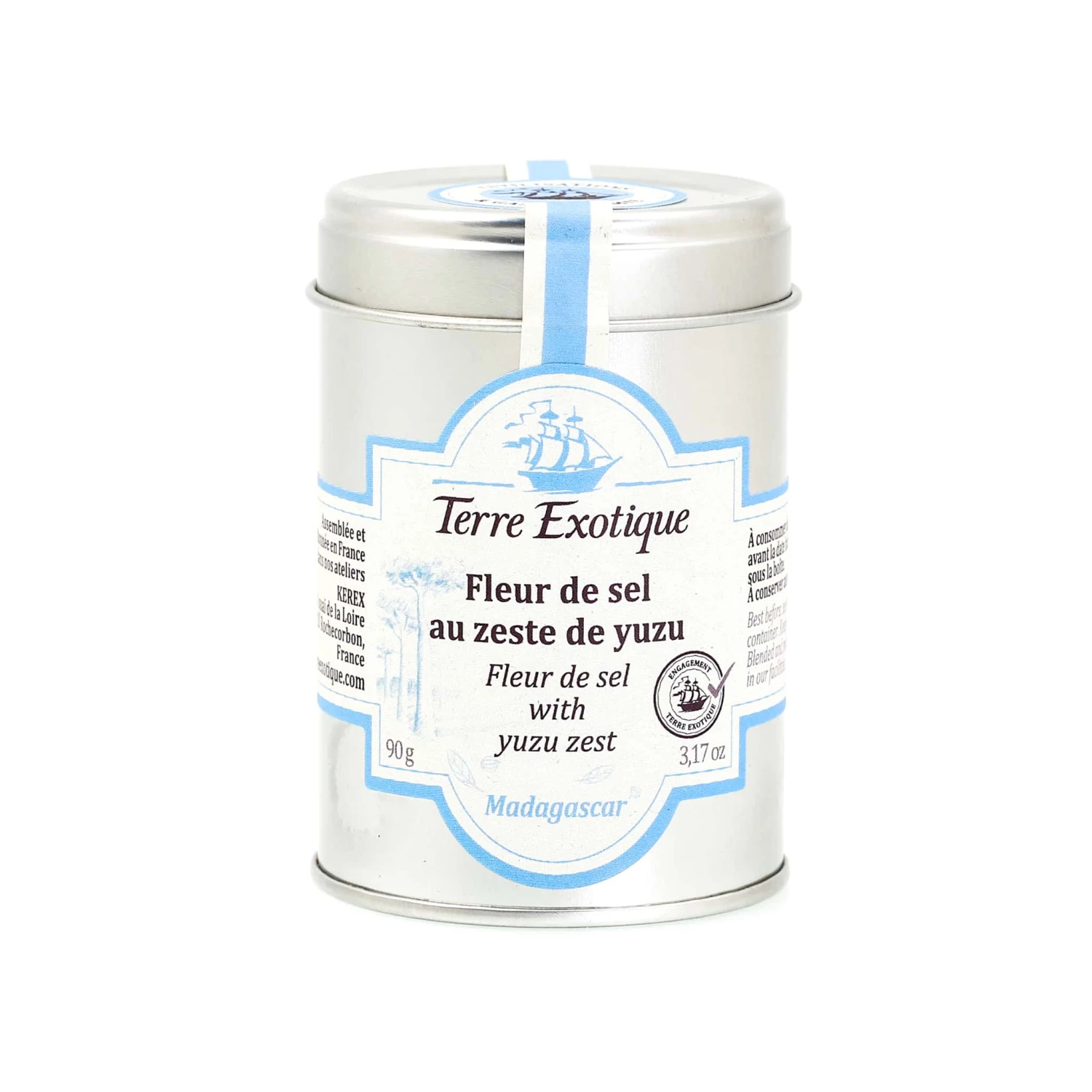 Terre Exotique Fleur De Sel With Yuzu Zest 90g Ingredients 3 Terre Exotique Fleur De Sel With Yuzu Zest 90g Ingredients