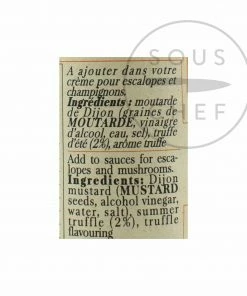 Terre Exotique Mustard With Summer Truffle (2%) 100g