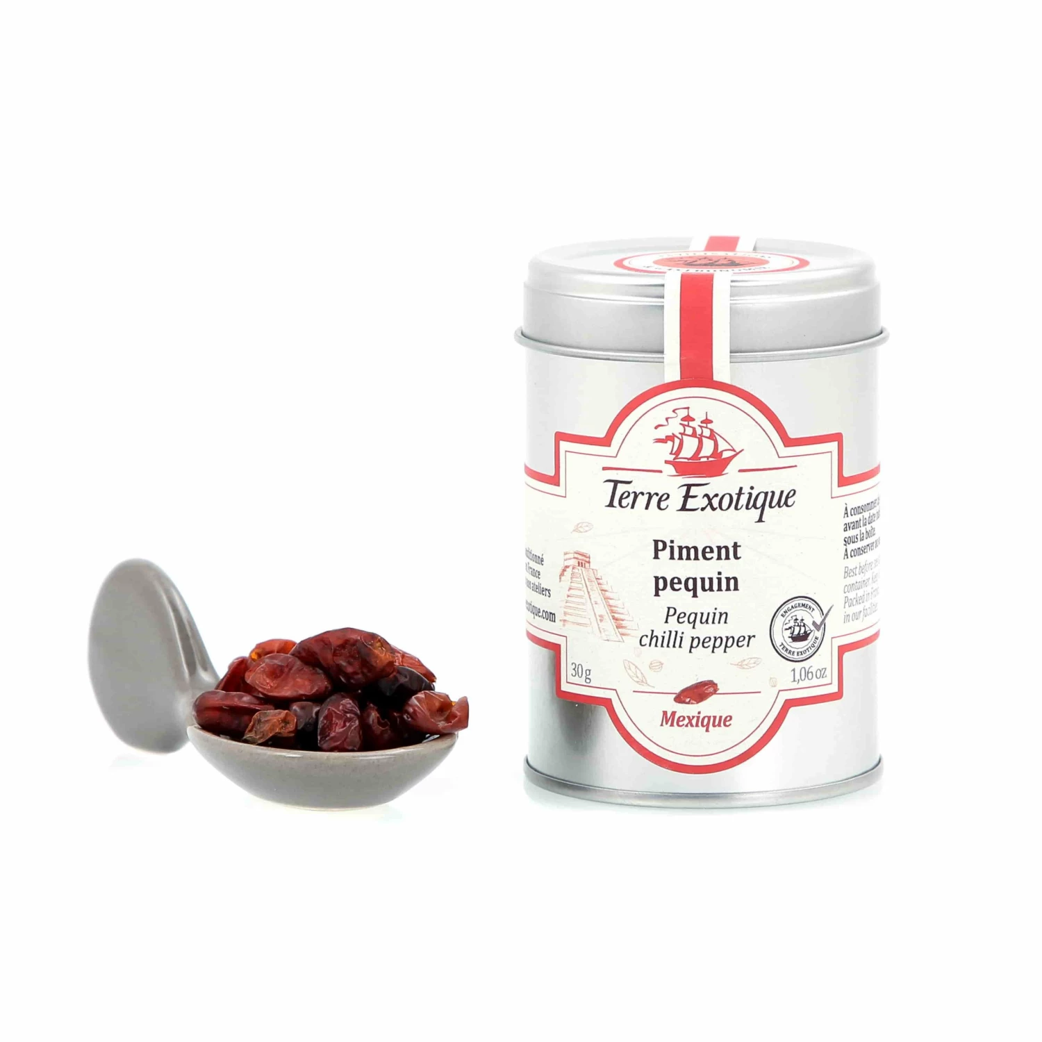Terre Exotique Pequin Chilli Pepper 30g Ingredients 4 Terre Exotique Pequin Chilli Pepper 30g Ingredients