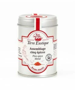 Terre Exotique Five Spice Blend 60g Ingredients