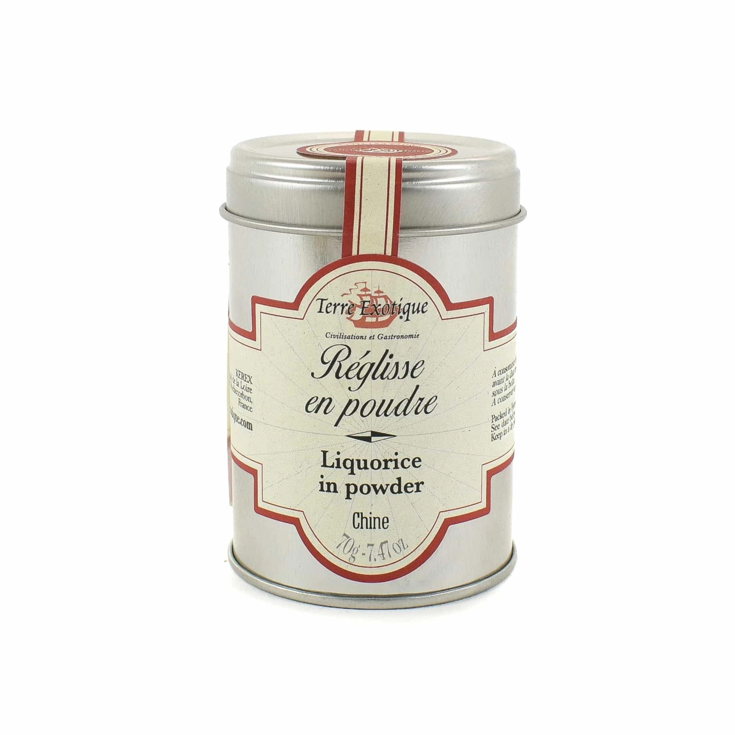 Ingredients Terre Exotique Liquorice Powder 70g 3 Ingredients Terre Exotique Liquorice Powder 70g