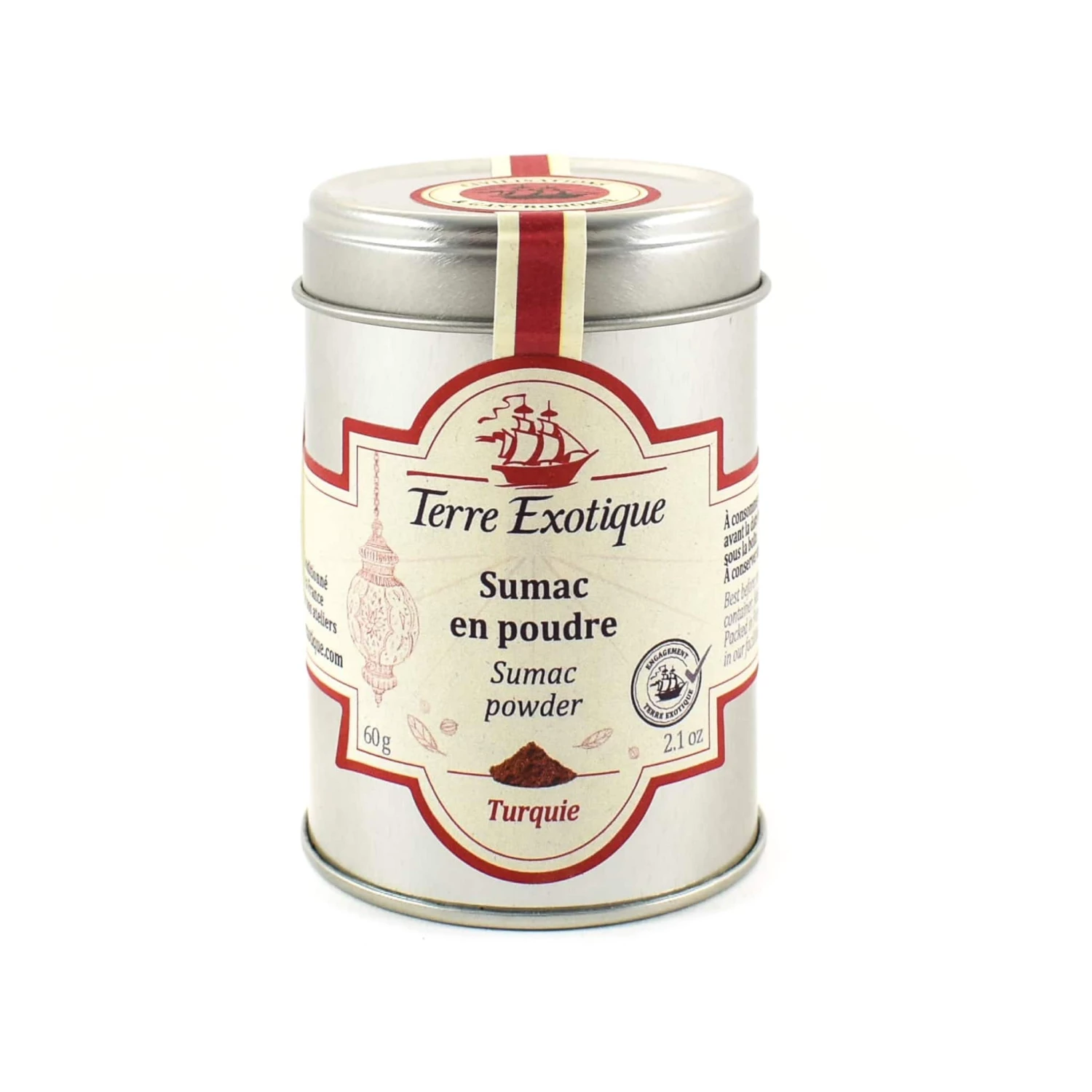 Terre Exotique Sumac Powder 60g Ingredients 3 Terre Exotique Sumac Powder 60g Ingredients