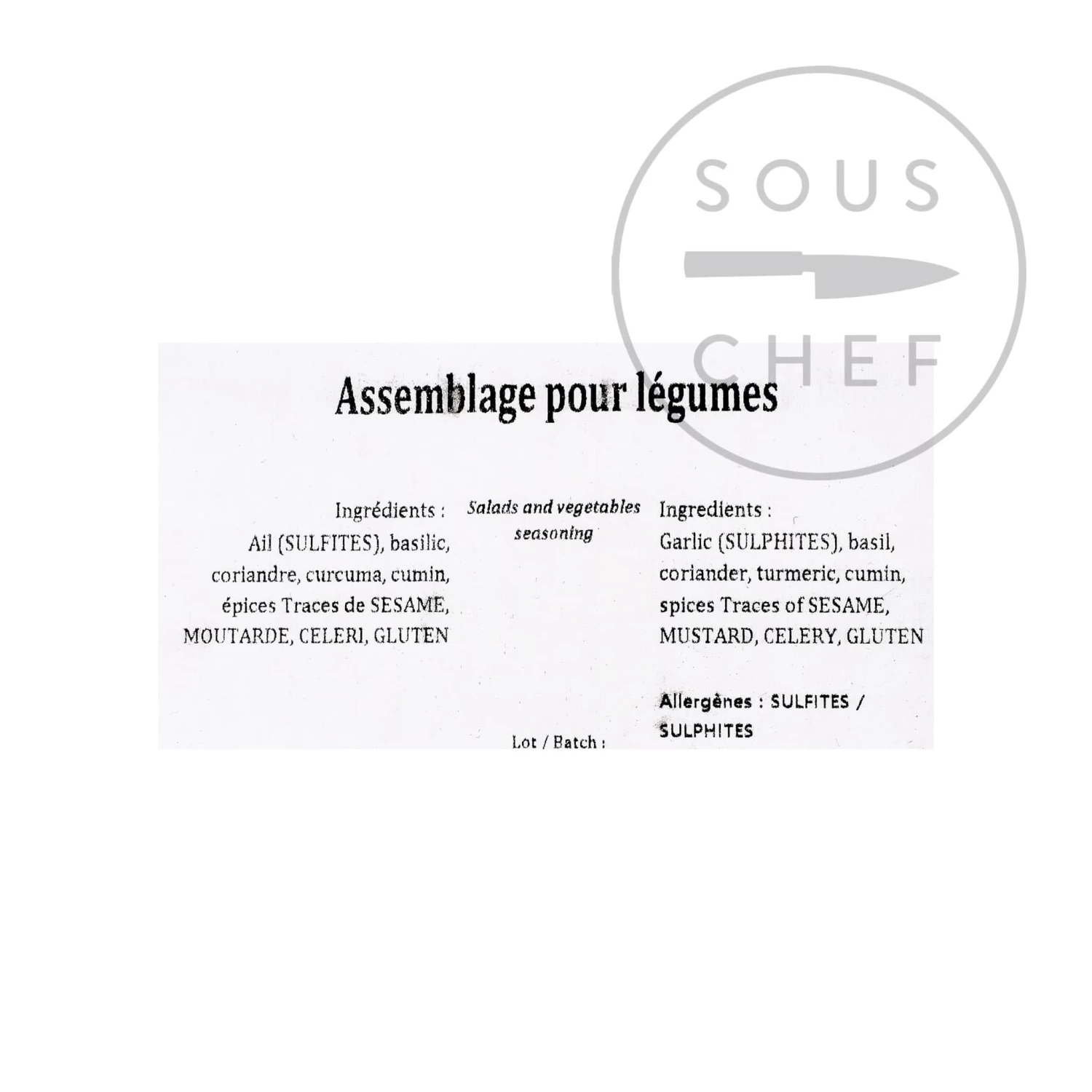 Terre Exotique Salads And Vegetables Seasoning 500g 4 Terre Exotique Salads And Vegetables Seasoning 500g