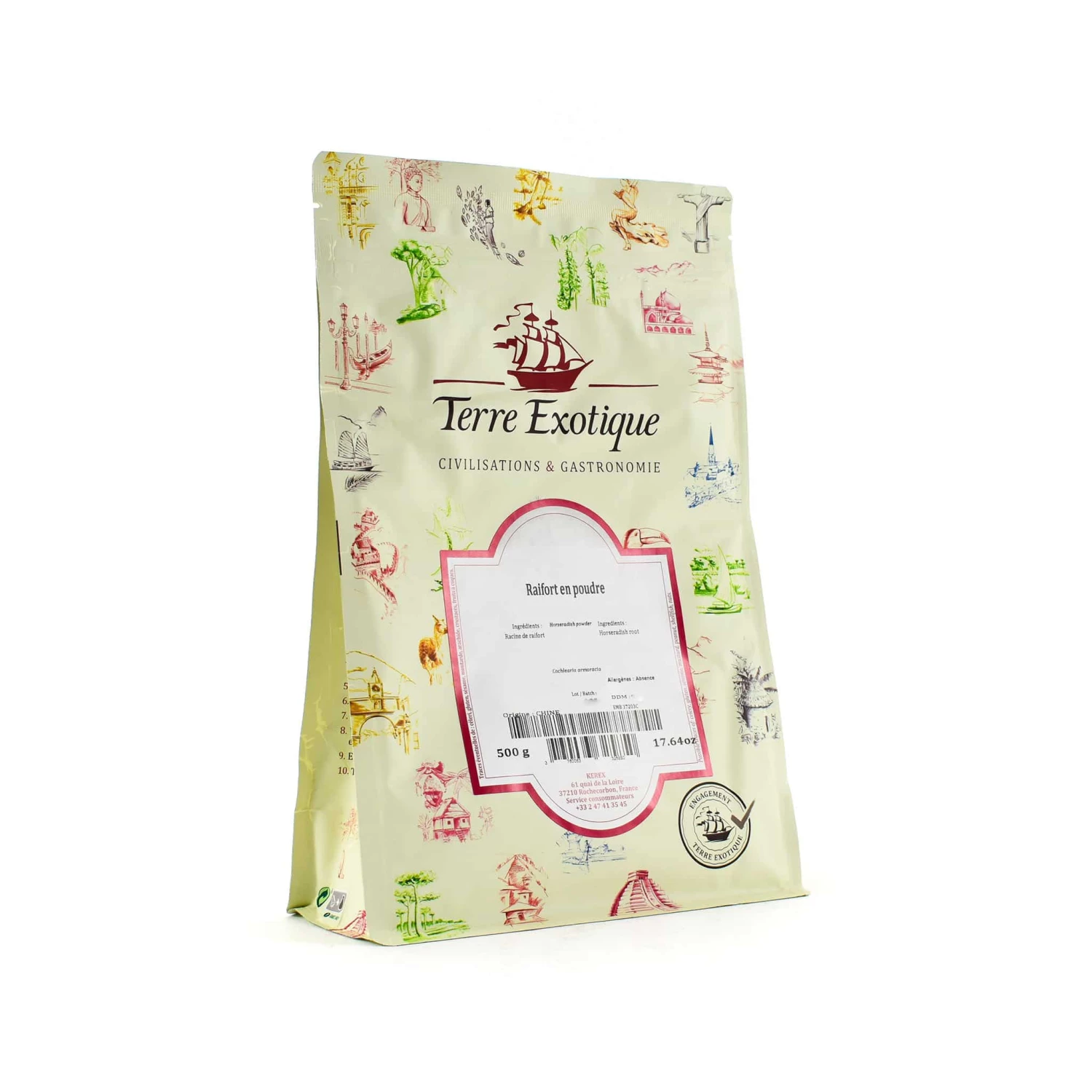 Terre Exotique Horseradish Powder 500g 3 Terre Exotique Horseradish Powder 500g