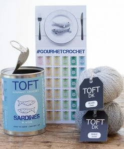Toft Sardines In A Tin Gourmet Crochet Kit Gifts 8 Toft Sardines In A Tin Gourmet Crochet Kit Gifts