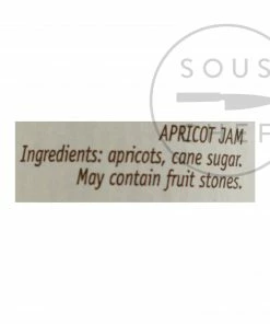 Ingredients Sala Apricot Jam 400g