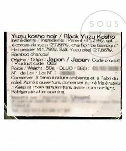 Kabosu Honke Ingredients Black Yuzu Kosho 50g 8 Kabosu Honke Ingredients Black Yuzu Kosho 50g
