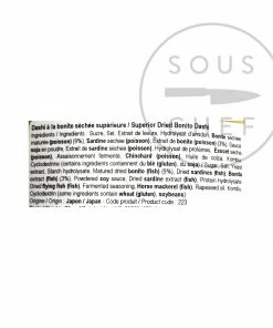 Nakahara Suisan Superior Dashi Makurazaki (10 X 8g Sachets) Ingredients