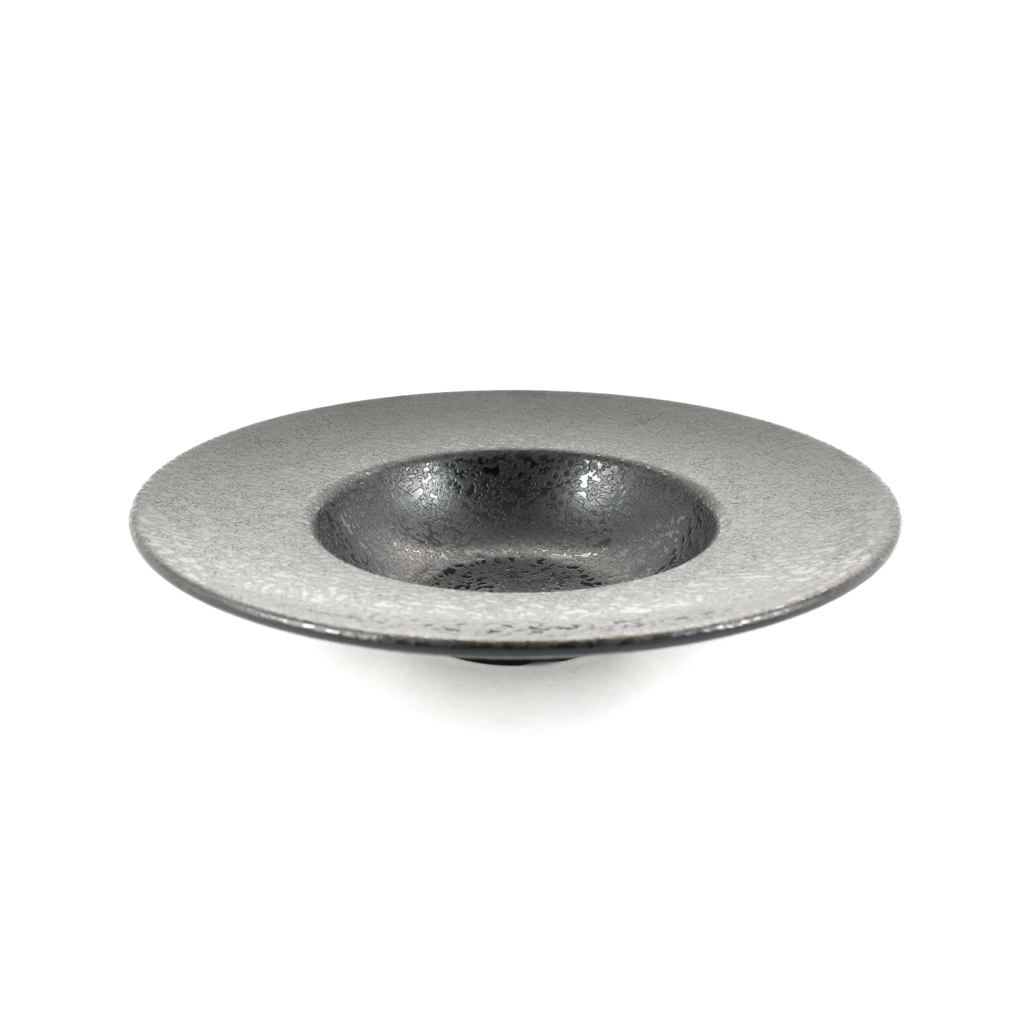 Tableware Black Melamine Risotto Plate 28.5cm 4 Tableware Black Melamine Risotto Plate 28.5cm