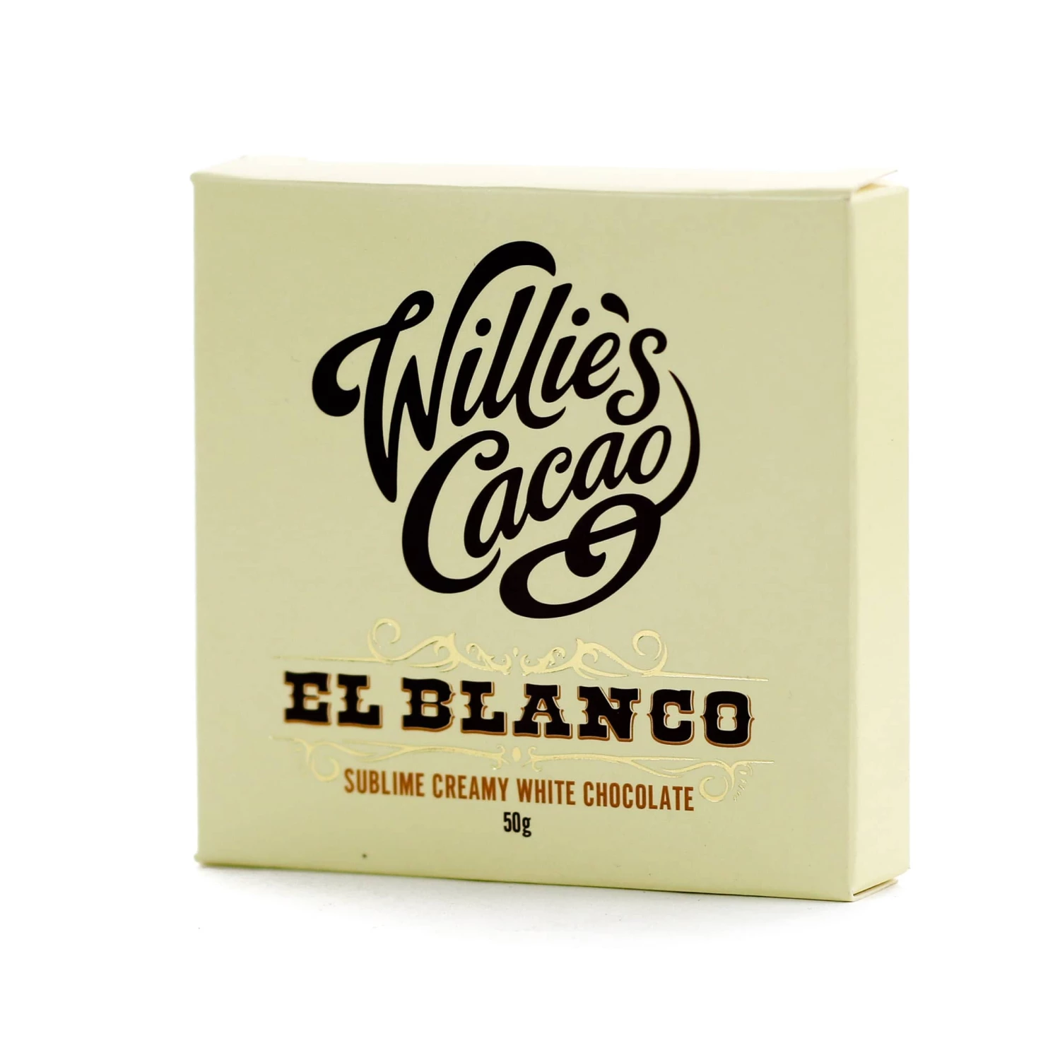 Willie's Cacao El Blanco Pure White Chocolate 50g 3 Willie's Cacao El Blanco Pure White Chocolate 50g