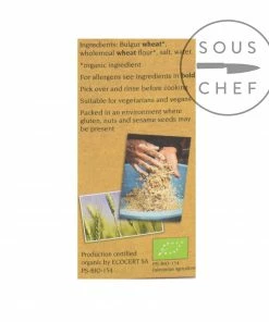 Zaytoun Organic Maftoul Giant Couscous 200g Ingredients