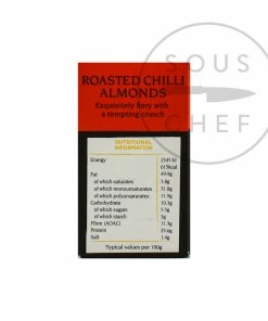 Zaytoun Roasted Chilli Almonds 140g Ingredients