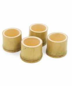 First Pack Bamboo Sake Cups 50ml Tableware