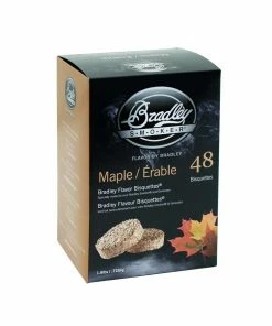 Bradley Smoker Bradley Maple Bisquettes Pack Of 48 BBQ