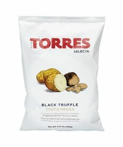 Ingredients Torres Black Truffle Potato Crisps 125g