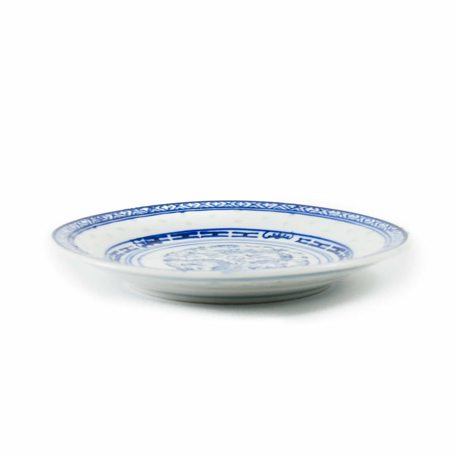 Chinese Tableware Tableware Blue Rice Pattern Side Plate 15cm 3 Chinese Tableware Tableware Blue Rice Pattern Side Plate 15cm