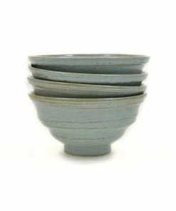 Kiji Stoneware & Ceramics Tableware Blue-Grey Glaze Noodle Bowl 20cm Dia X 10cm 11 Kiji Stoneware & Ceramics Tableware Blue-Grey Glaze Noodle Bowl 20cm Dia X 10cm