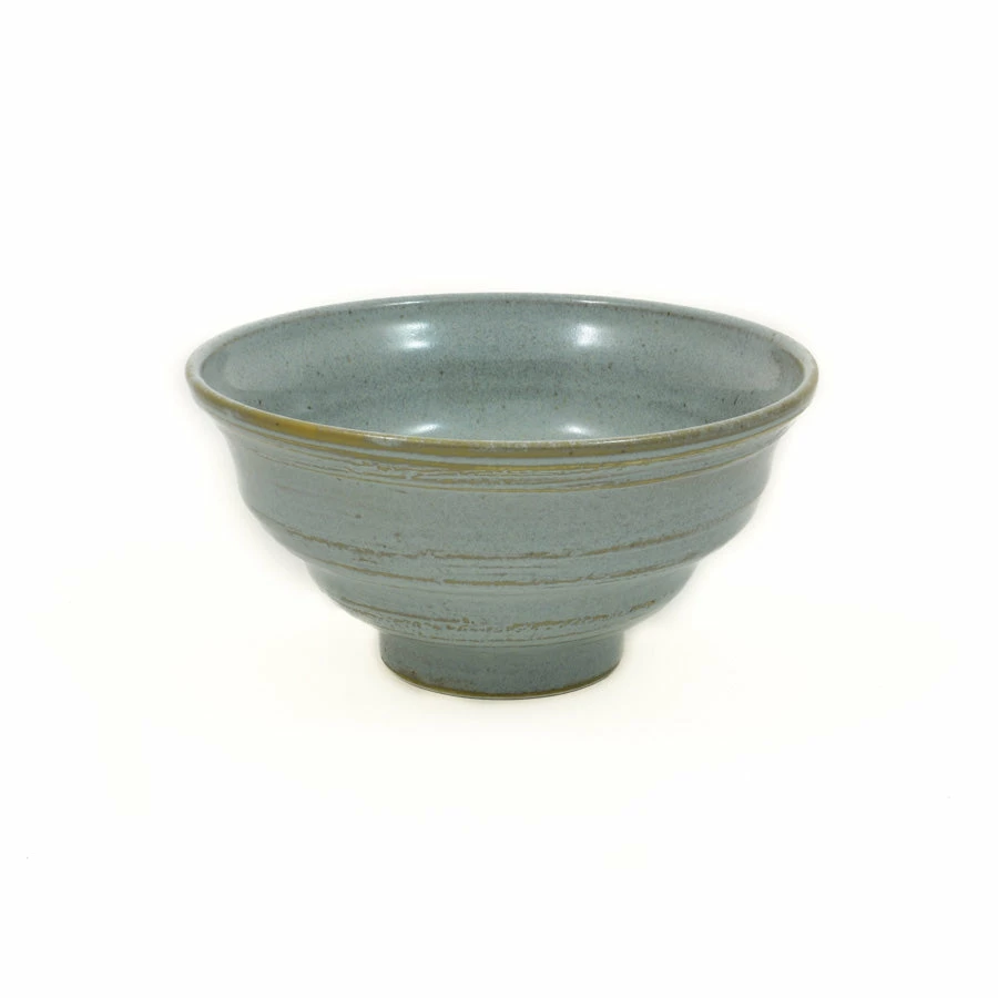 Kiji Stoneware & Ceramics Tableware Blue-Grey Glaze Noodle Bowl 20cm Dia X 10cm 3 Kiji Stoneware & Ceramics Tableware Blue-Grey Glaze Noodle Bowl 20cm Dia X 10cm