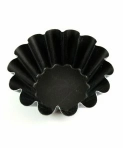 De Buyer Non-Stick Brioche Mould 100mm Dia X 45mm High Cookware