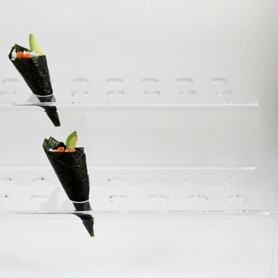 Sous Chef Tableware Tableware Buffet Display 2-Tier Canape Cone Tray For 40 Cones 5 Sous Chef Tableware Tableware Buffet Display 2-Tier Canape Cone Tray For 40 Cones