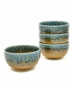 Kiji Stoneware & Ceramics Chouseki Blue Gold Bowl 13cm Dia X 7cm 10 Kiji Stoneware & Ceramics Chouseki Blue Gold Bowl 13cm Dia X 7cm