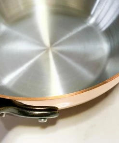 Cookware De Buyer Prima Matera Induction-Compatible Copper Casserole Pan