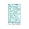 Stuart Gardiner Classic Cocktails Tea Towel Kitchen Linen