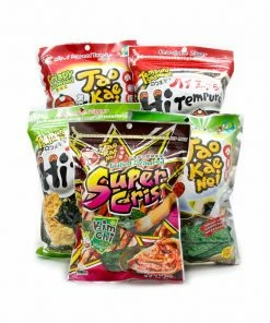 Tao Kae Noi Tempura Seaweed Spicy 40g Ingredients