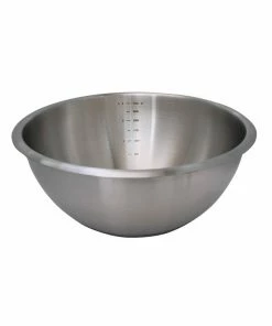 De Buyer Hemisphere Mixing Bowl With Silicone Base 24cm Cookware