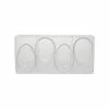 Deco Relief Diamond Pattern Polycarbonate Easter Egg Mould Cookware