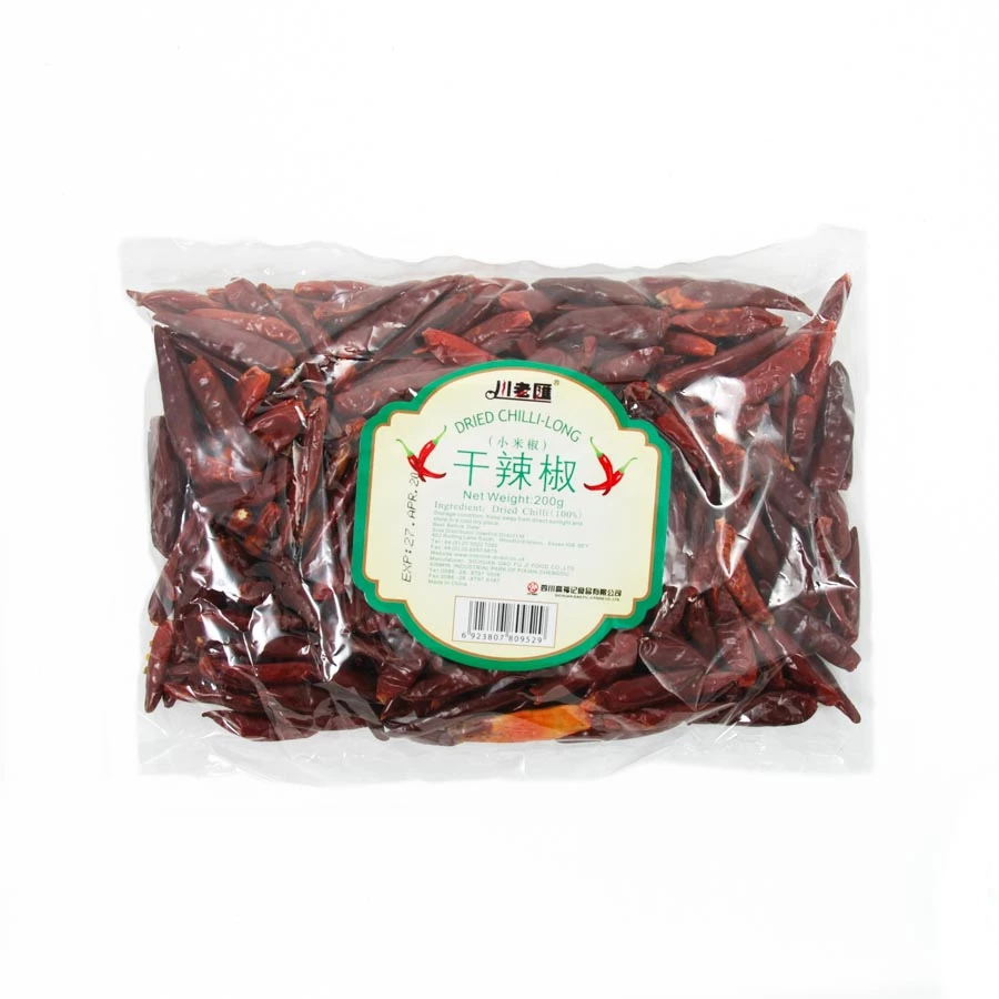 Sichuan Gao Fu Ji Food Co Sichuan Long Dried Chilli 200g Ingredients 3 Sichuan Gao Fu Ji Food Co Sichuan Long Dried Chilli 200g Ingredients