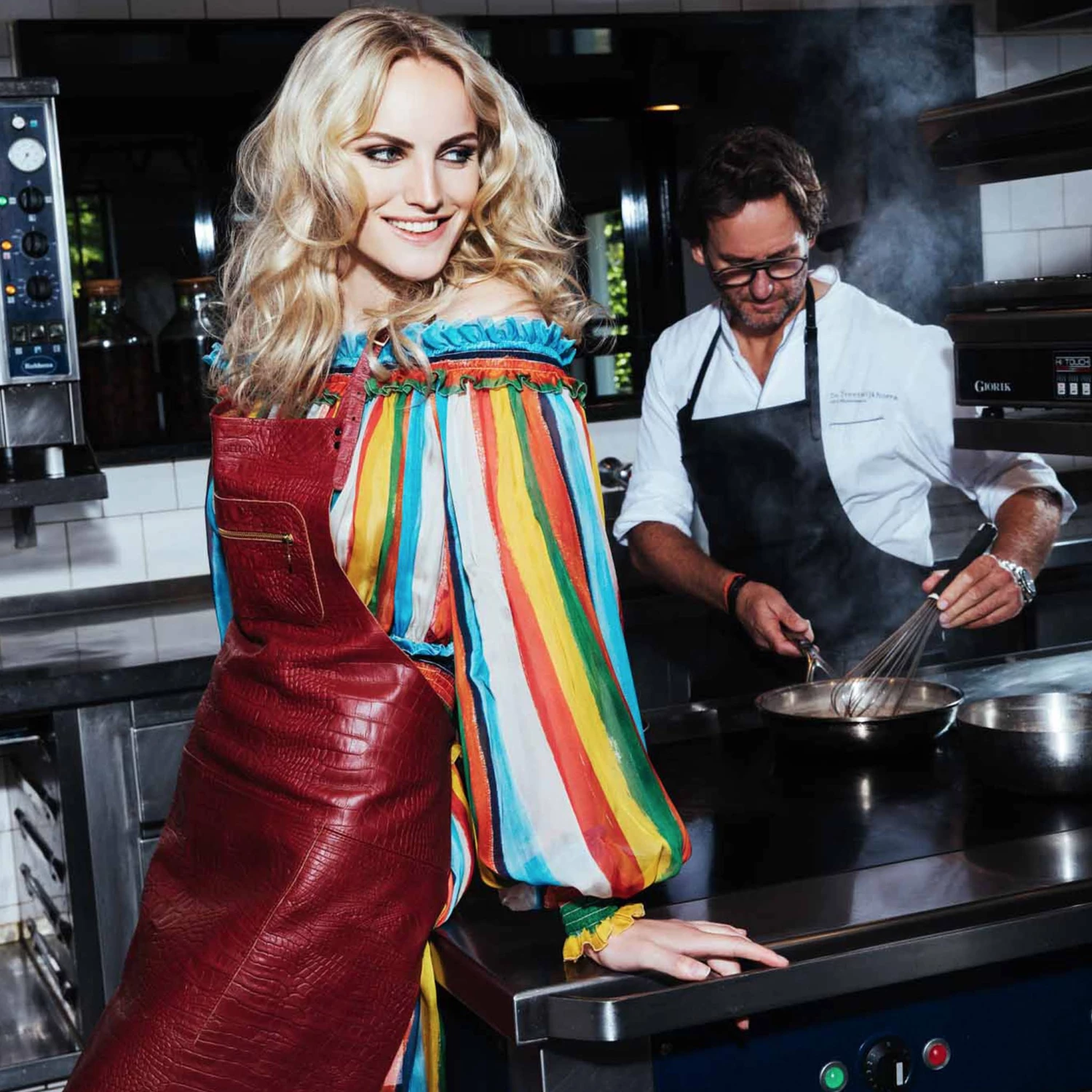 Dutchdeluxes Leather Zipper Apron In Classic Black 9 Dutchdeluxes Leather Zipper Apron In Classic Black