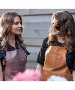 Dutchdeluxes Leather Zipper Apron In Classic Brown Cookware 14 Dutchdeluxes Leather Zipper Apron In Classic Brown Cookware