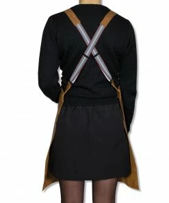 Cookware Dutchdeluxes Leather Suspender Apron In Vintage Camel 9 Cookware Dutchdeluxes Leather Suspender Apron In Vintage Camel