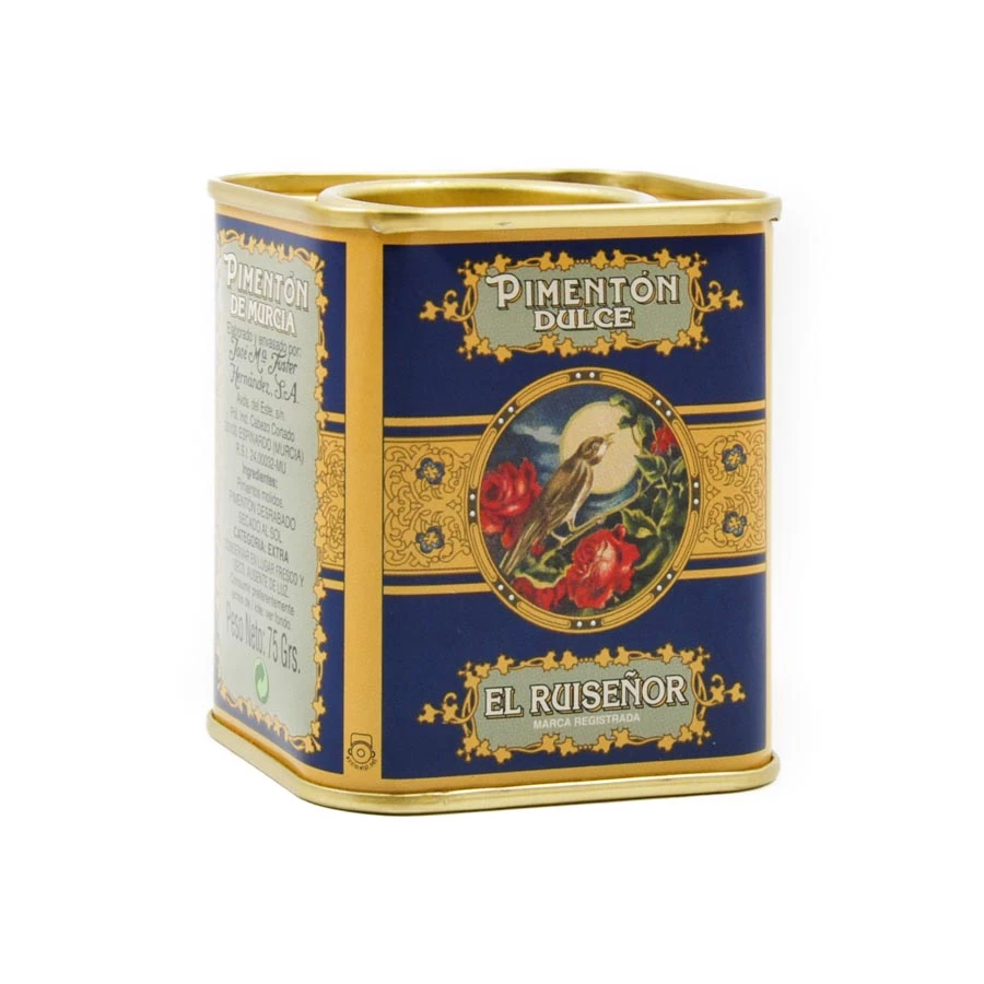 El Ruisenor Sundried Paprika D.O. Murcia Dulce 75g Ingredients 3 El Ruisenor Sundried Paprika D.O. Murcia Dulce 75g Ingredients