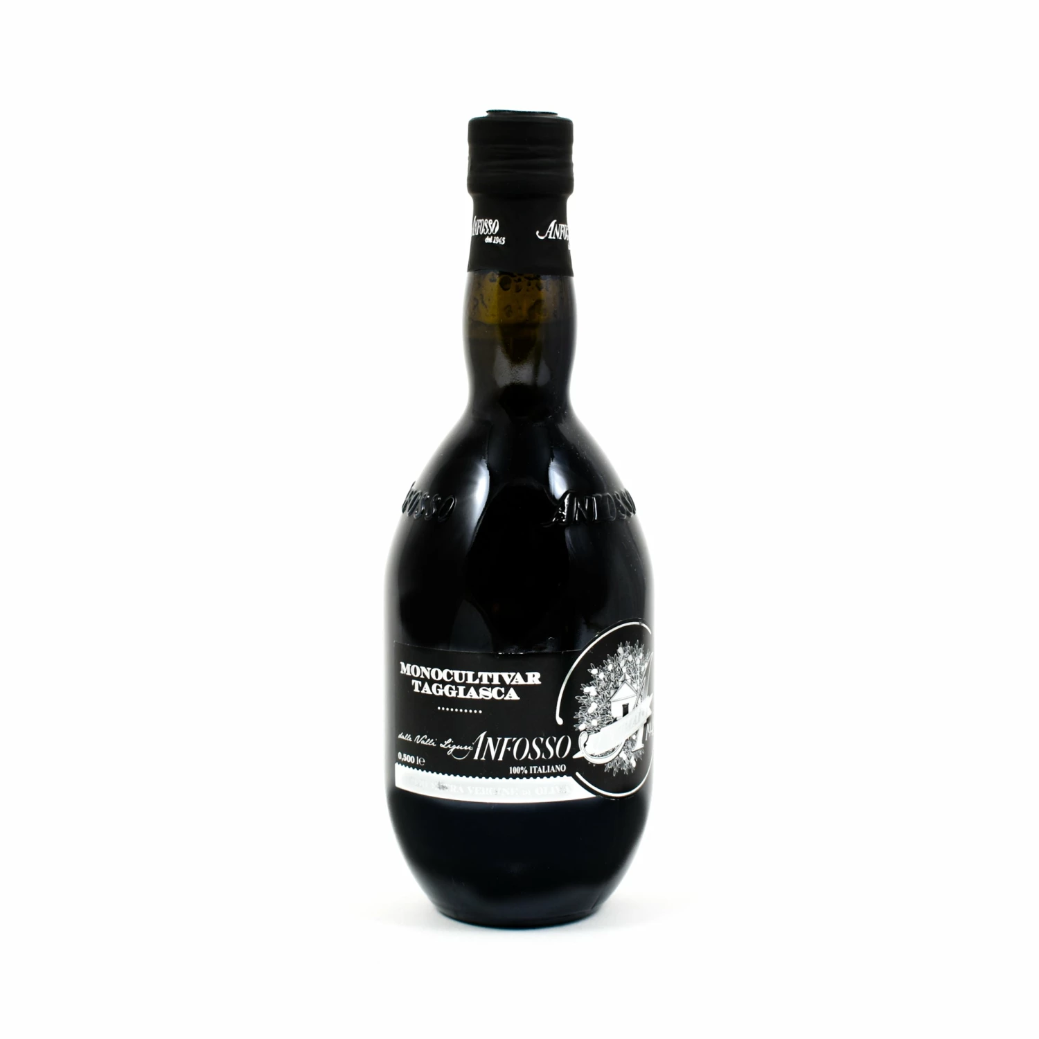 Monocultivar Taggiasca Anfosso Extra Virgin Olive Oil 500ml 3 Monocultivar Taggiasca Anfosso Extra Virgin Olive Oil 500ml