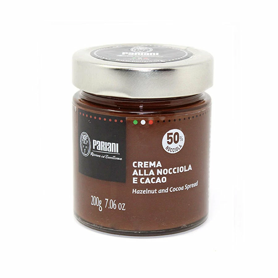 Pariani Piemonte Hazelnut Gianduja Spread 200g Ingredients 3 Pariani Piemonte Hazelnut Gianduja Spread 200g Ingredients