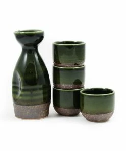 Kiji Stoneware & Ceramics Shinrin Sake Set Tableware